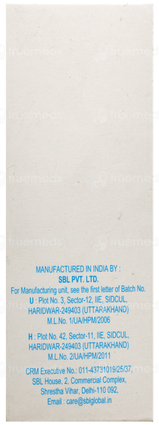 Sbl Justicia Adhatoda Q Mother Tincture 30Ml